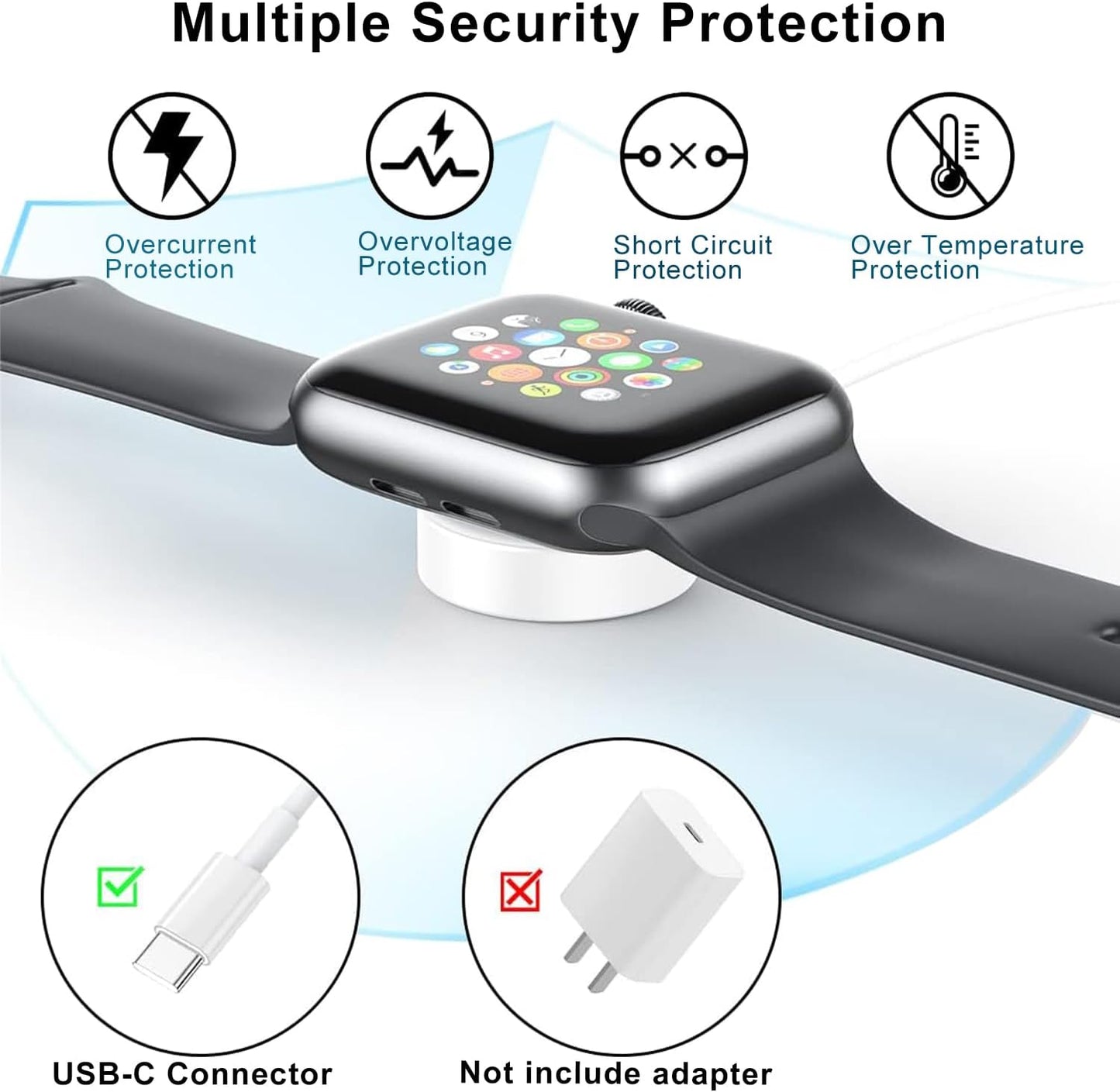 Apple watch Charger type-C Port.