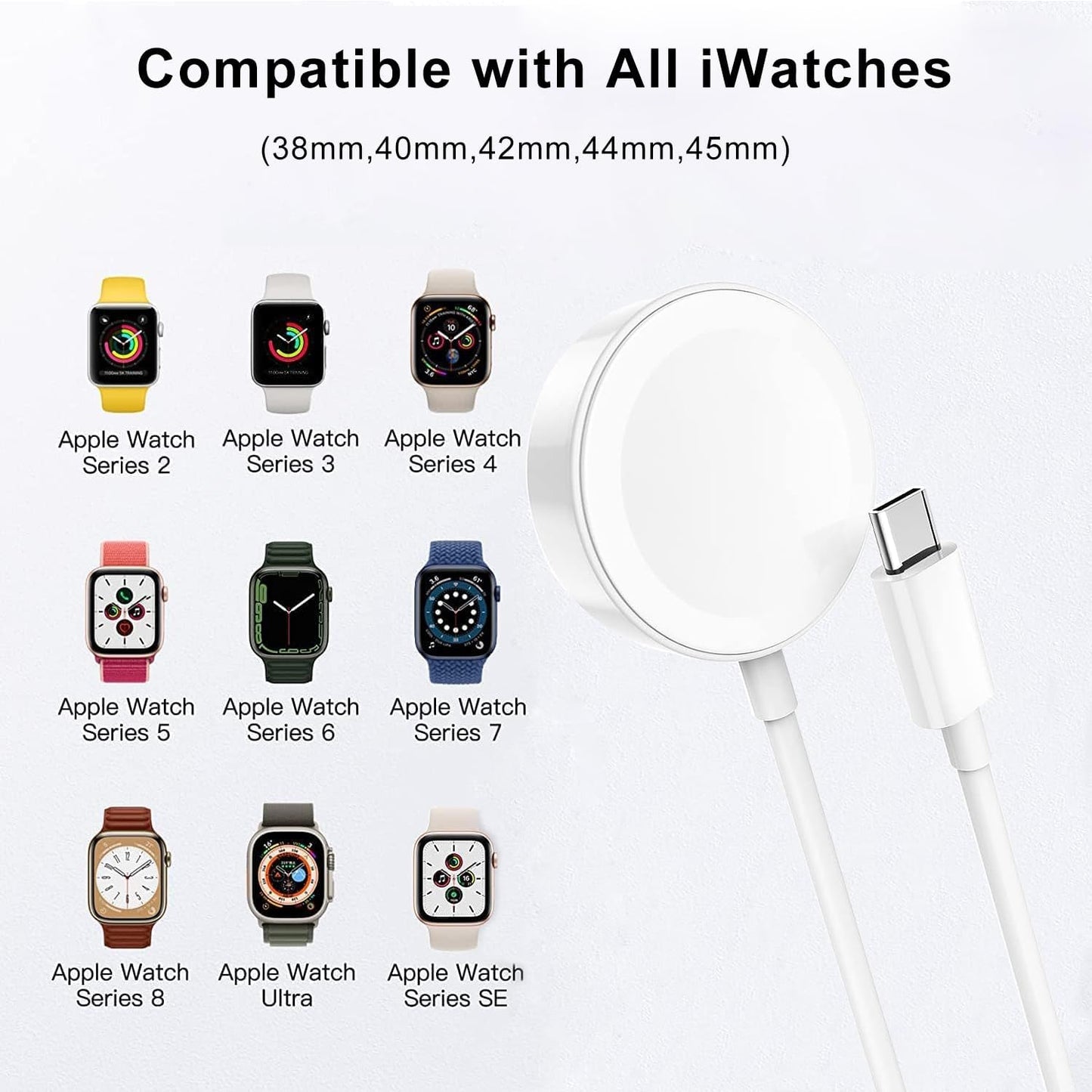 Apple watch Charger type-C Port.
