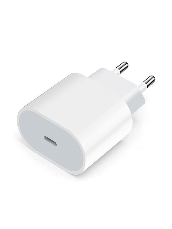 iPhone USB-C PD 20W Power Adapter Charger 2 Pin (EU Pin)