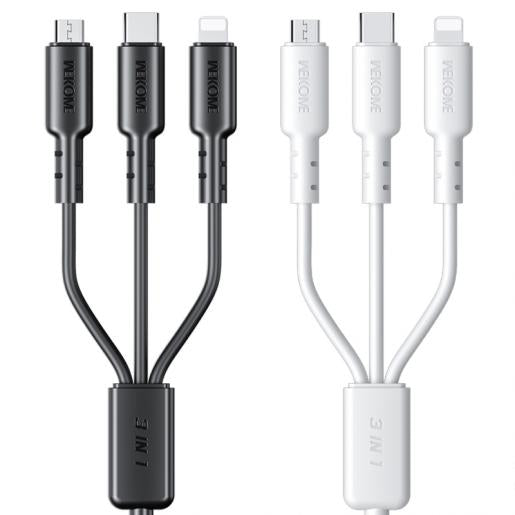 WEKOME 3 in 1 travel cable.