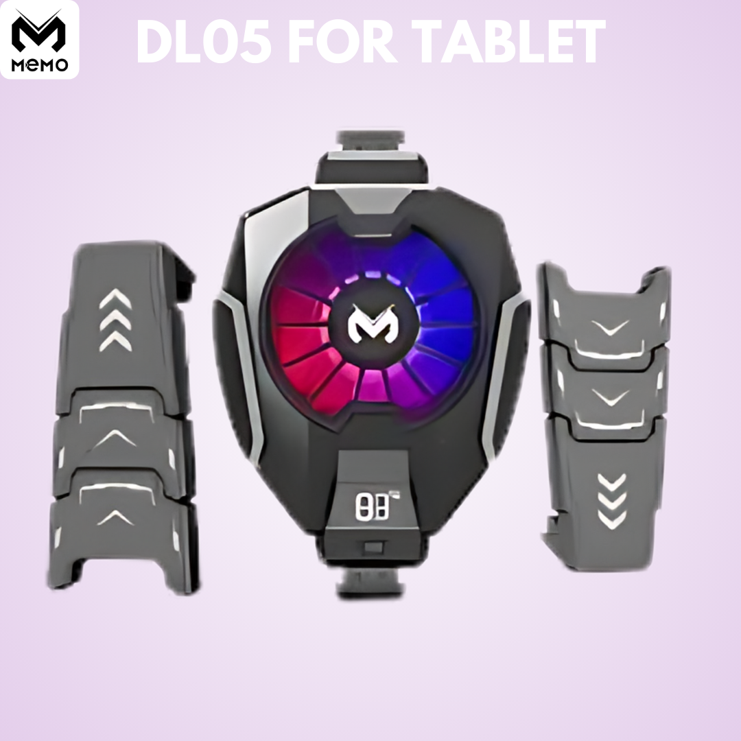 Memo Cooling Fan Case DL05 for tablet, For PUGB tablet Cooler for Tab.