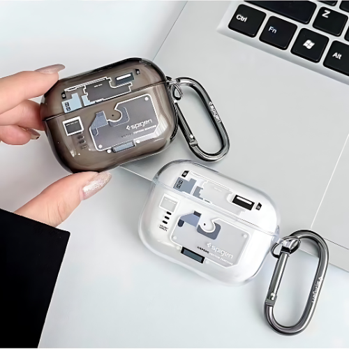 Spigen transparen case for Airpods pro 2 .
