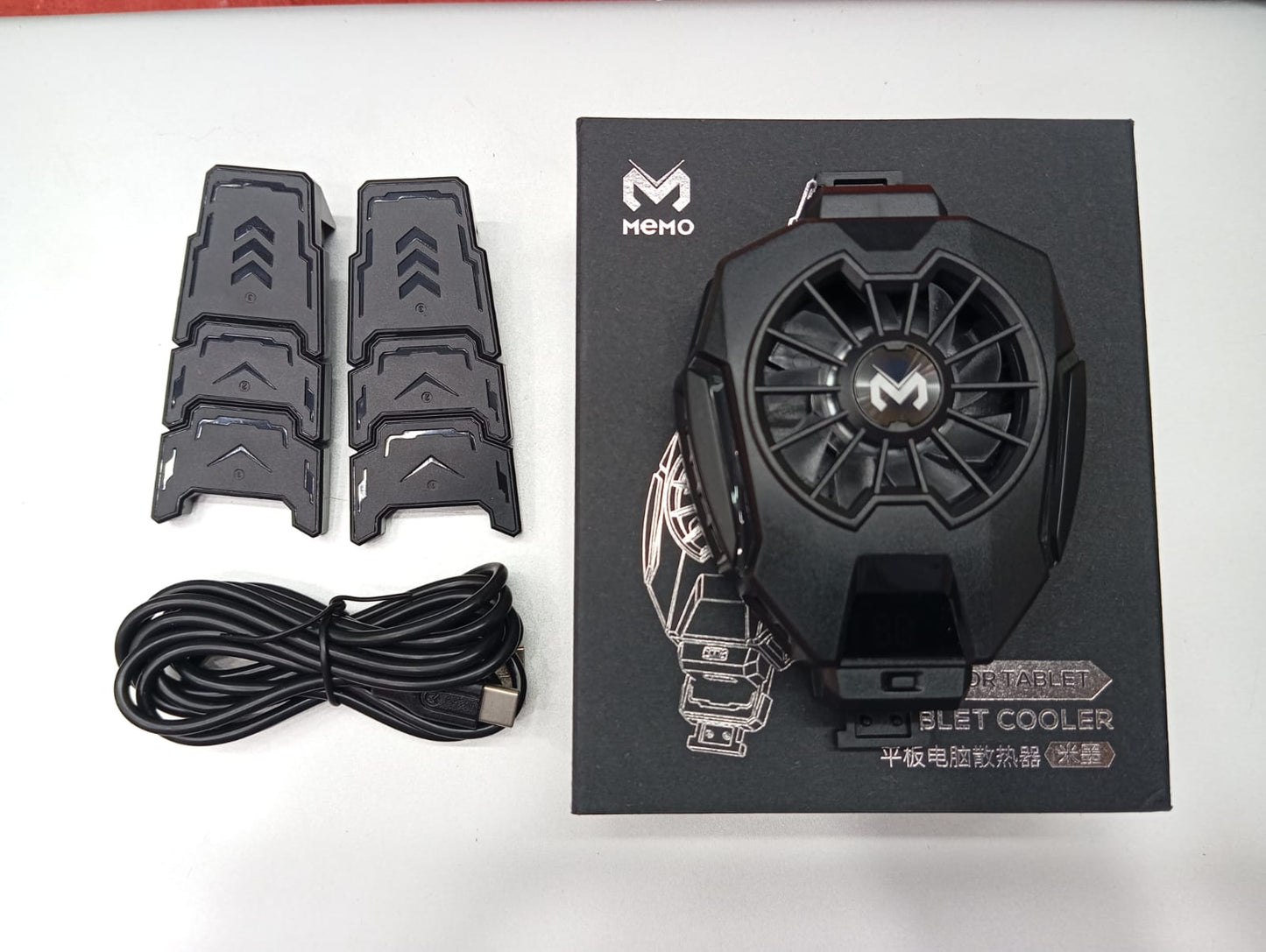 Memo Cooling Fan Case DL05 for tablet, For PUGB tablet Cooler for Tab.