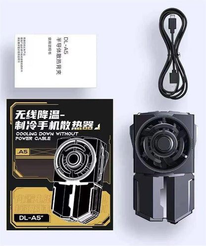 MEMO DLA5 Cooling fan with battery.