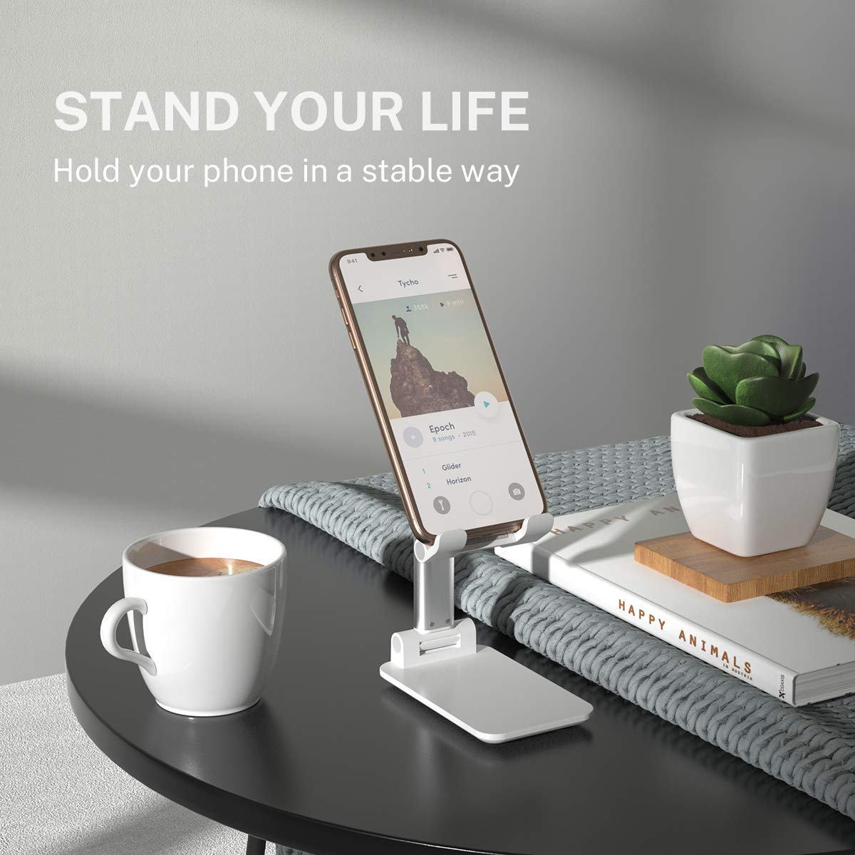 Adjustable Mobile & Tablet Holder Stand