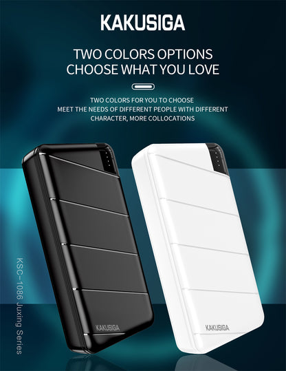 KAKU 20000mah Power Bank with super fast charging.