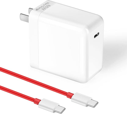 OnePlus Warp Charge 65 Power Adapter with Cable.