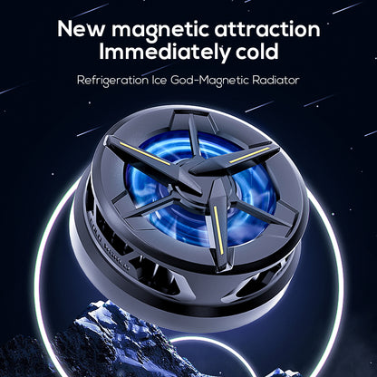 MEMO CX01 Magnetic Phone cooler, Mobile Radiator Cooling Fan for pubg Gaming.