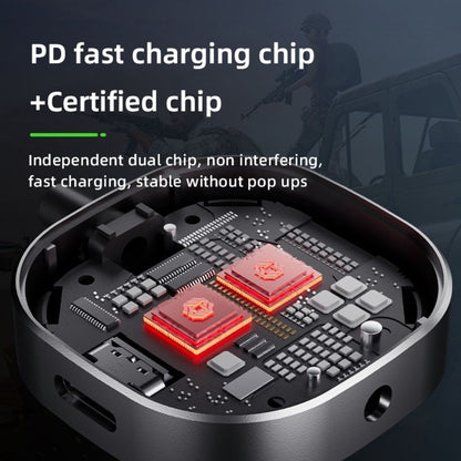 Piva G2 iP Gaming Splitter – Lightning to 3.5mm + Charging Adapter