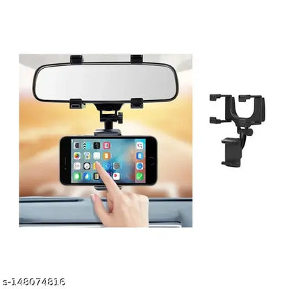 Car Rearview Mirror Mount Mobile Holder.