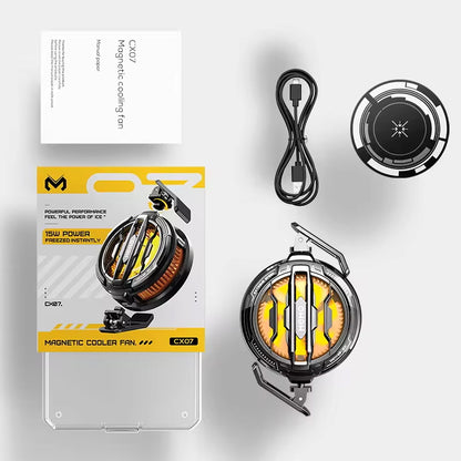 MEMO Cooling fan with Gaming Handfree.