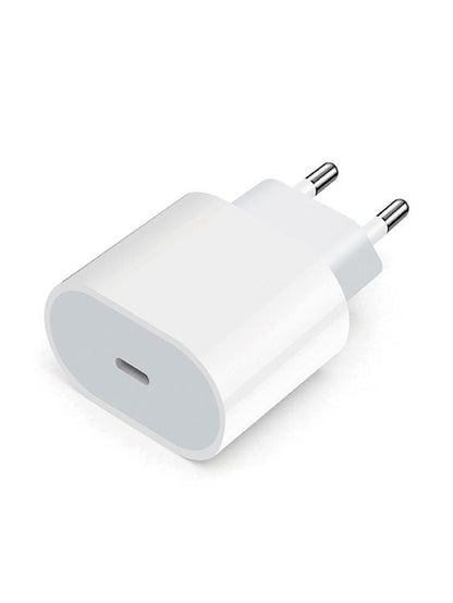 iPhone USB-C PD 20W Power Adapter Charger 2 Pin (EU Pin)