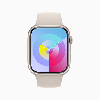 Apple series 10 Laxasfit Smart Watch with 8 straps.