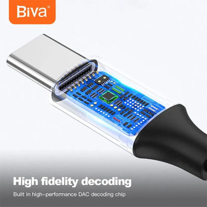 Biva Type-c to 3.5mm Handfree Jack.