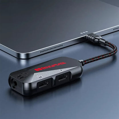 Plextone GS1 Mark III 3-in-1 Gaming Splitter.