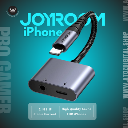 Joyroom 2-in-1 Audio Adapter Lightning to Double Lightning