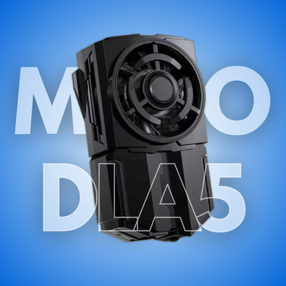 MEMO DLA5 Cooling fan with battery.