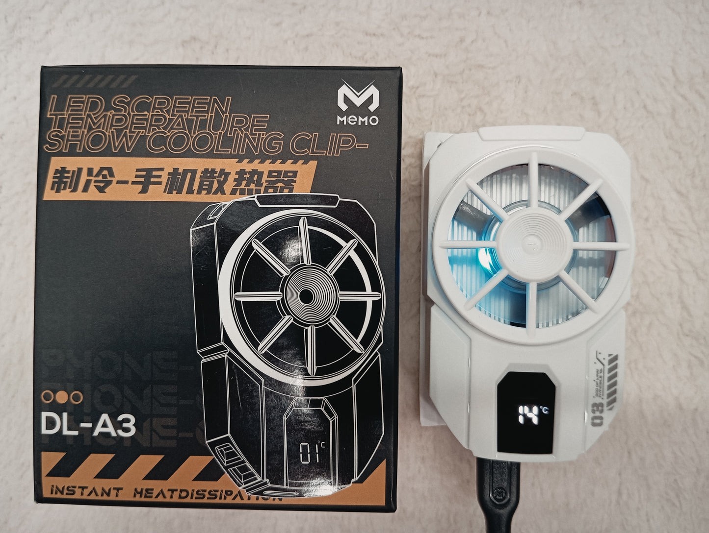 MEMO DLA3 Cooling fan for mobile.