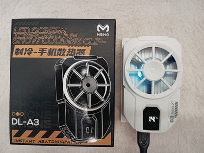 MEMO DLA3 Cooling fan for mobile.