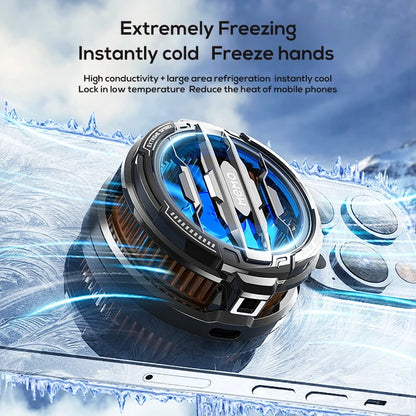 MEMO CX07 Mobile Phone Magnetic/Back-clip Semiconductor, Cooling Fan.