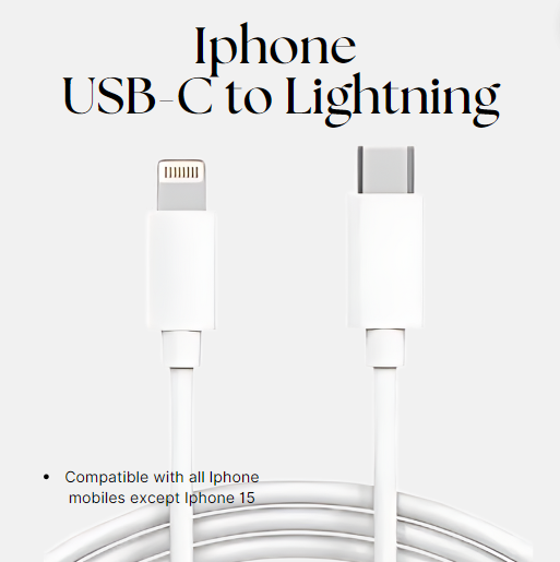 Apple 20W USB-C to Lightning Cable 1M