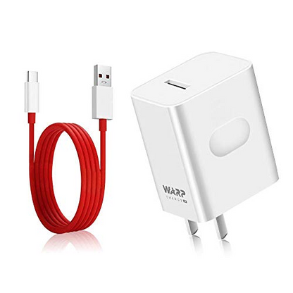 OnePlus Warp charger 30W With Cable.