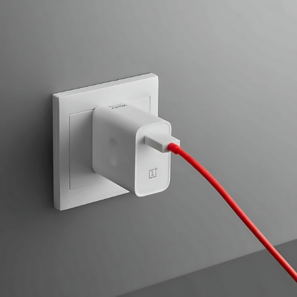 OnePlus Warp Charge 65 Power Adapter with Cable.