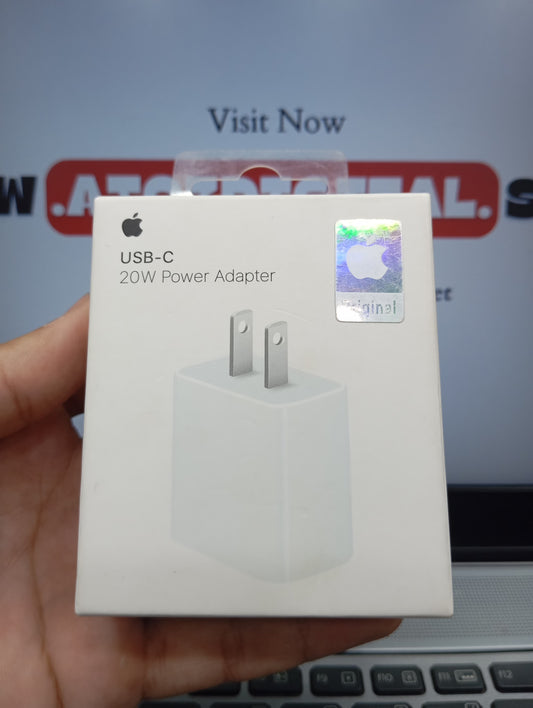 Apple 20W 2pin adapter with cable with 3 month warranty.