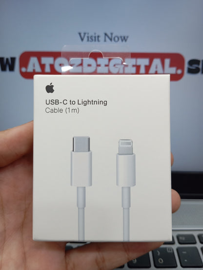 Apple 20W 3pin Adapter with cable with 3 month warranty.