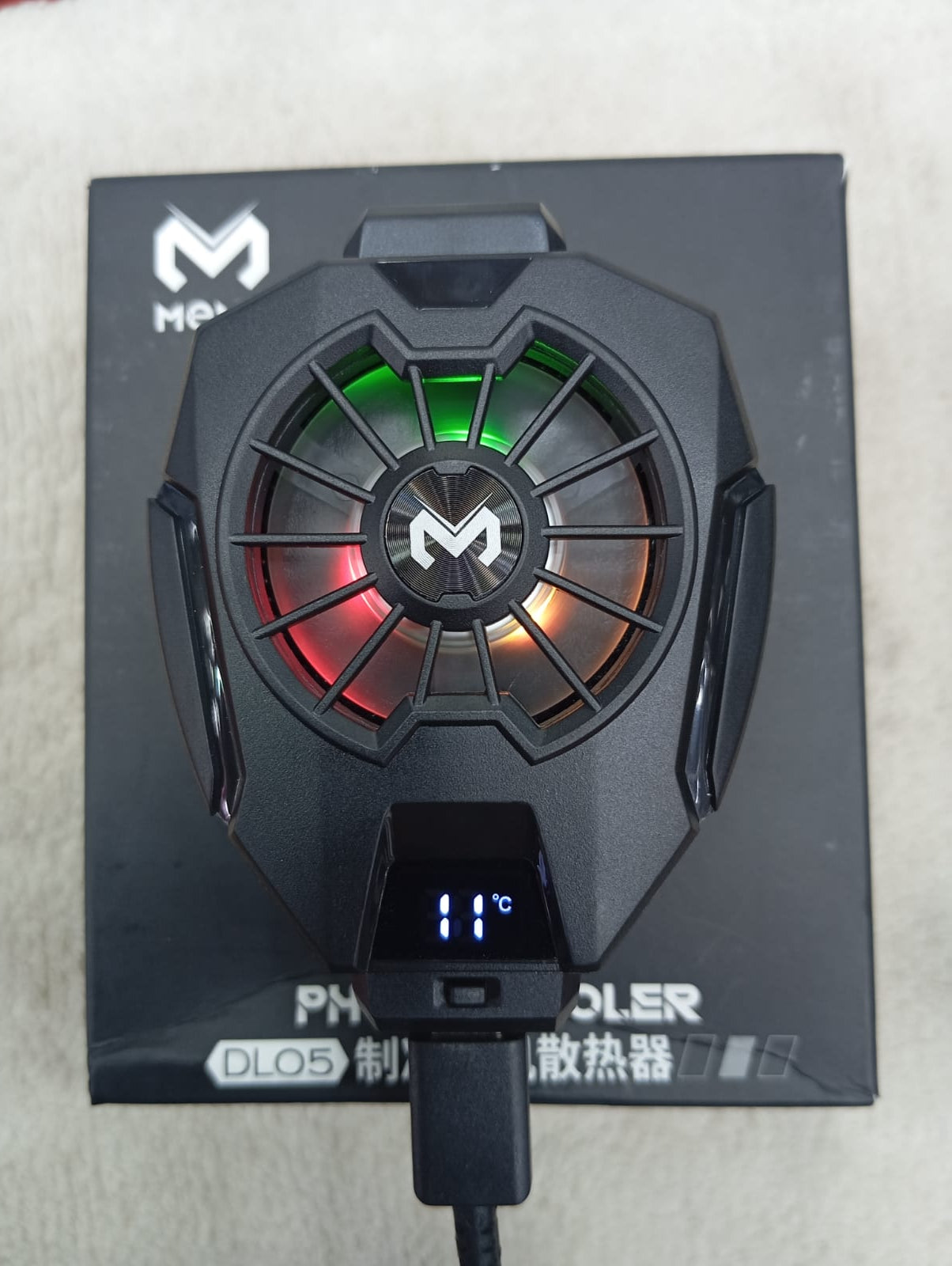 MEMO DL05 Phone cooler, Best Cooling fan for mobile.