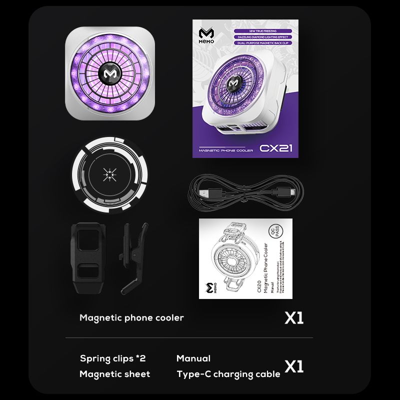 MEMO CX21 Cooling fan.