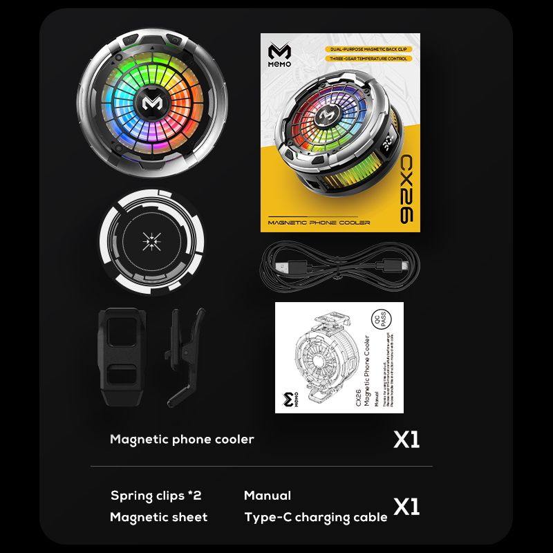 MEMO CX26 Cooling Fan.