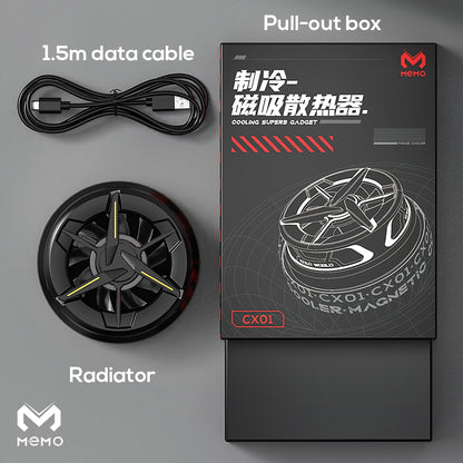MEMO Cooling fan with Gaming Handfree.