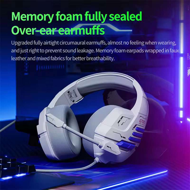 Plextone G700 MARK III The Best Gaming Headphones. (3.5mm + USB + Type-c)
