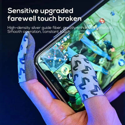 MEMO Premium Gaming Finger Sleeves | Sweat-Proof & Anti-Slip | Mobile Game Thumb Gloves