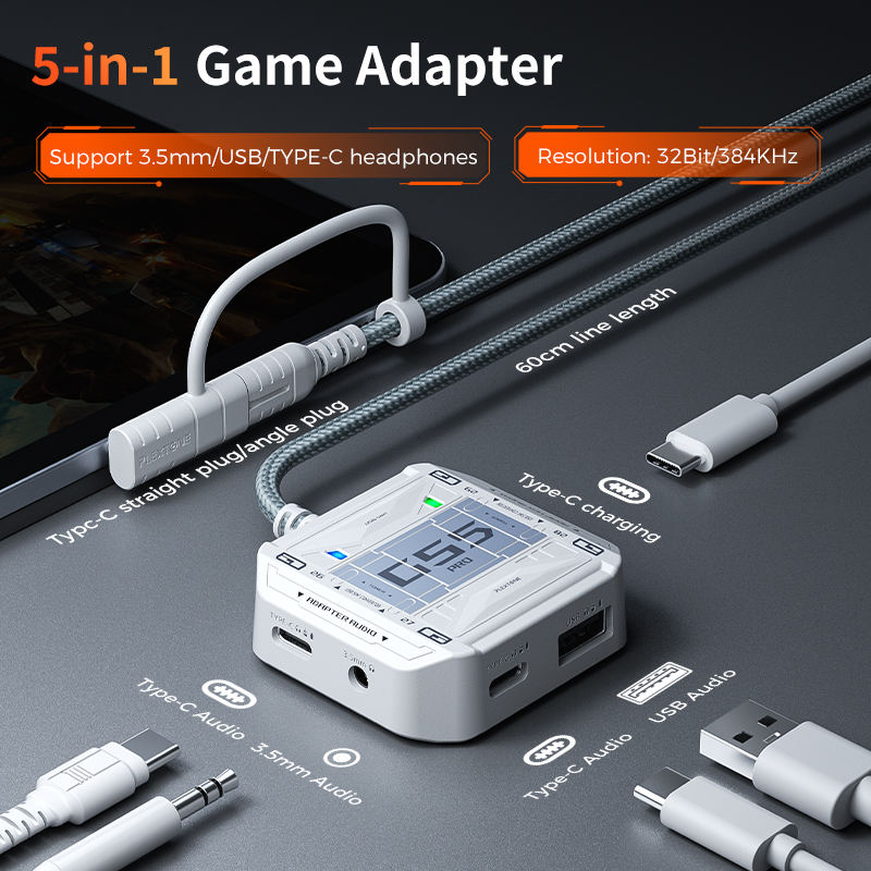 PLEXTONE GS5 PRO 5IN1 Gaming Splitter