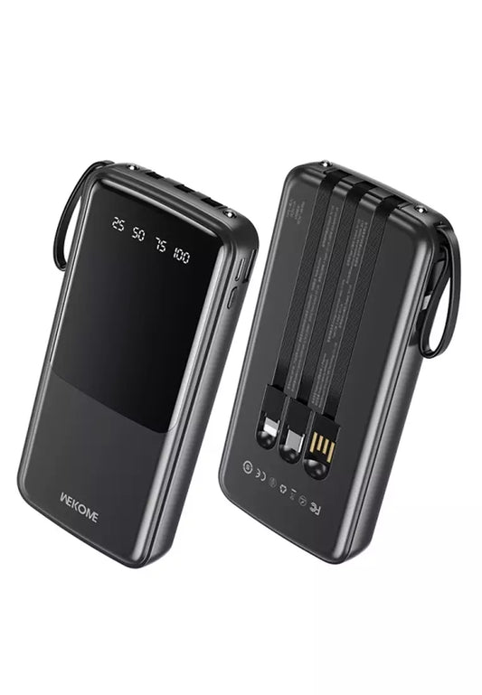 WEKOME POP DIGITAL WP-09, 10000mah Power Bank with Cable.