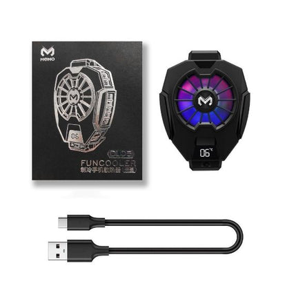 MEMO Cooling fan with Gaming Handfree.