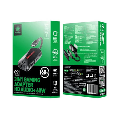 Plextone GS1 Mark III 3-in-1 Gaming Splitter.