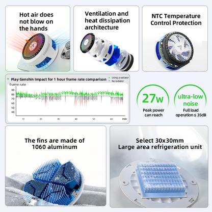 Piva X30 Cooling Fan.