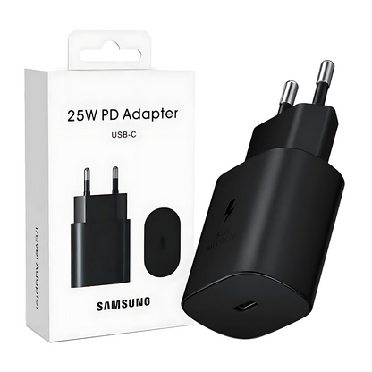 Official Samsung 25W Super Fast Charger with 1 Year Warranty.
