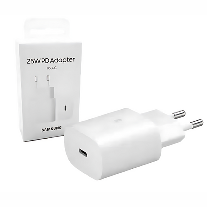 Official Samsung 25W Super Fast Charger with 1 Year Warranty.