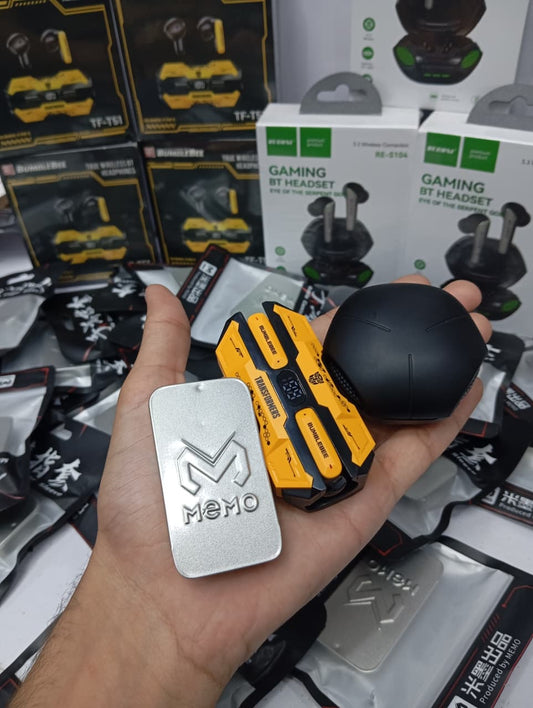 Gaming Earbuds + MEMO Thumbs Sleeves.